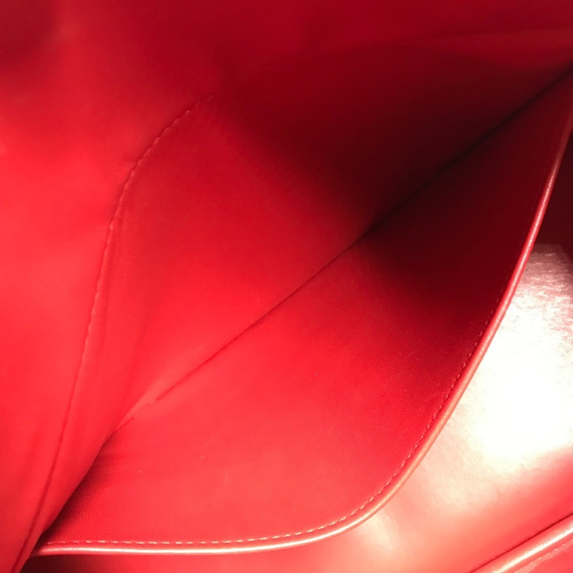 HERMES Bolide 35 2-Way Shoulder Bag, Tote Handbag, Taurillon Clemence Leather, Women's, Rouge Red