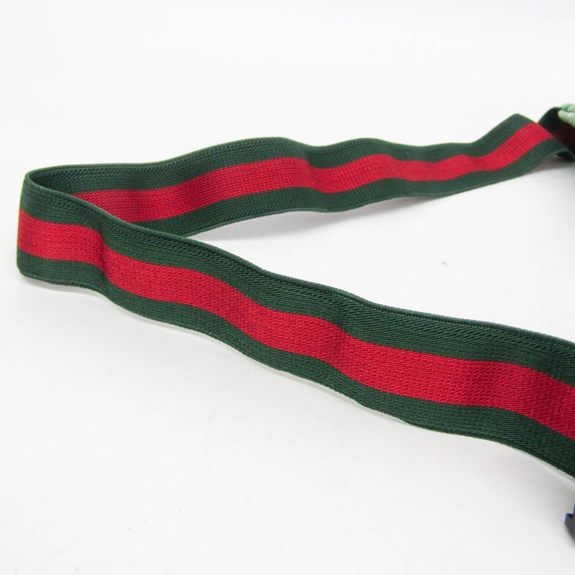 Gucci Interlocking G Childrens Belt Bag 502095 Boys,Girls Canvas Fanny Pack Green — Like New