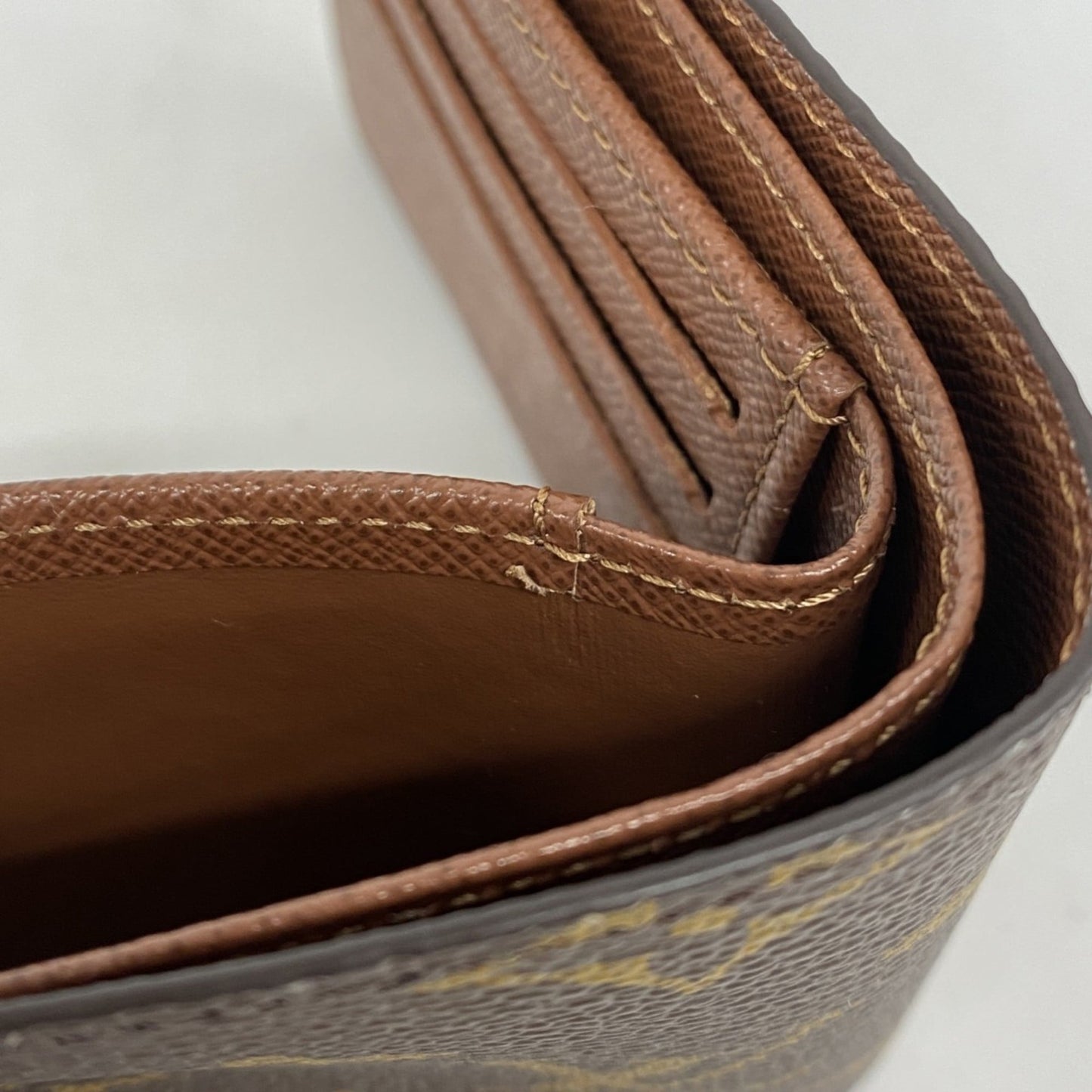 Louis Vuitton Monogram Portefeuille Multiple Wallet M60895 Brown Men's