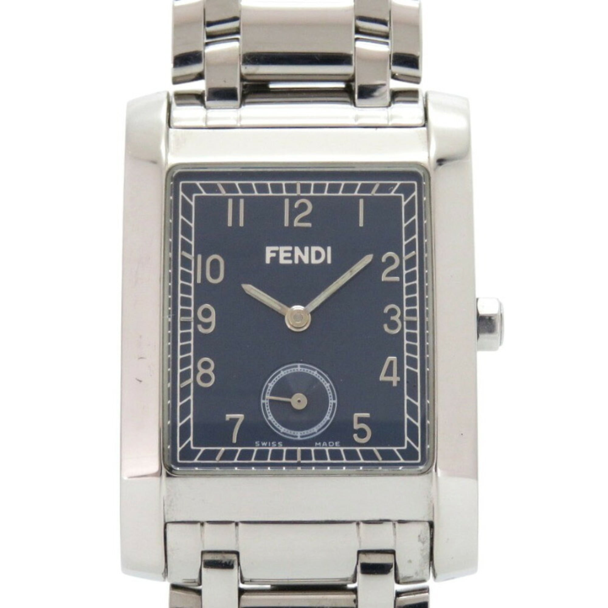 Fendi Classico 7000G Stainless Steel Navy Silver Quartz Watch 1914FENDI — Good