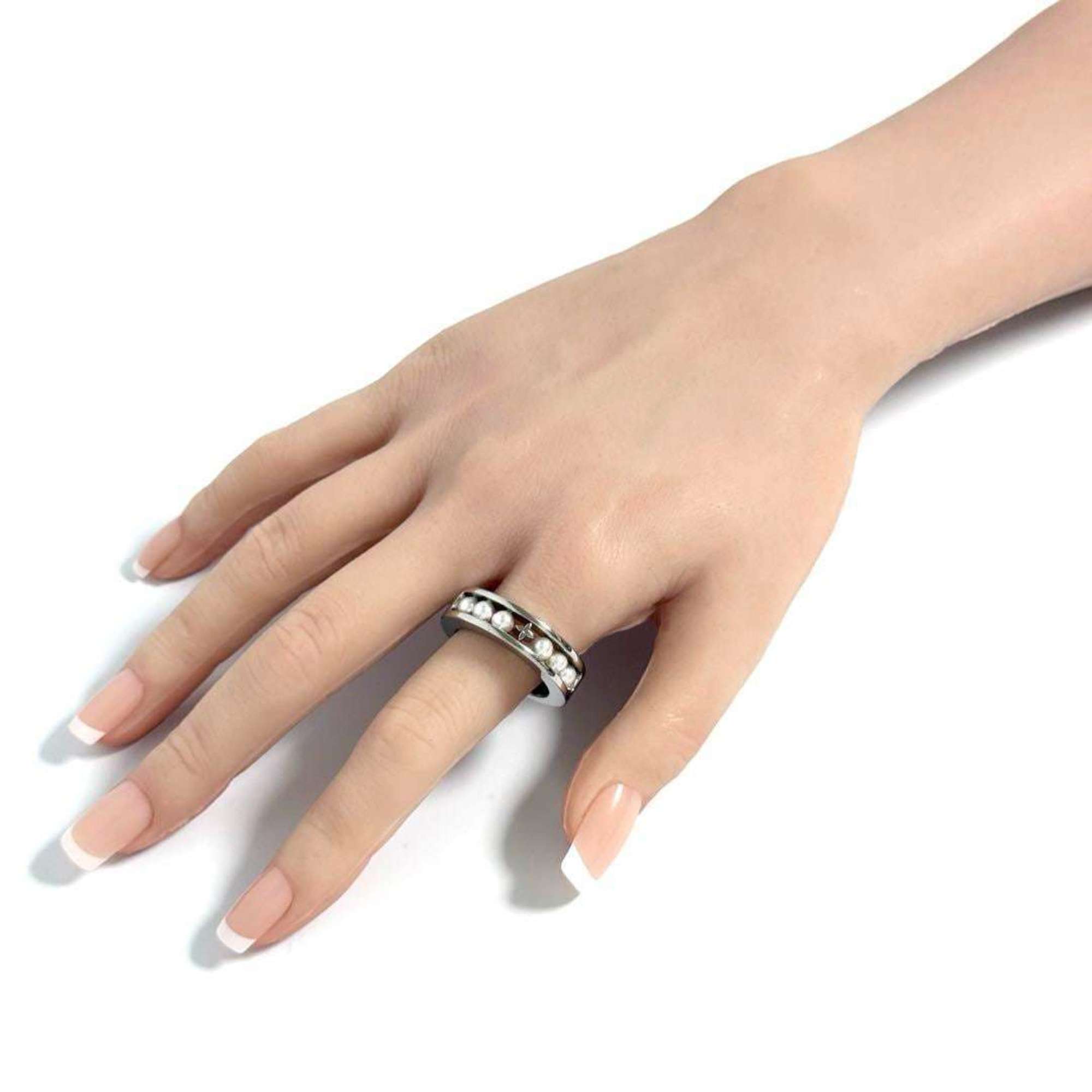 Louis Vuitton Men's Pearl Fusion Ring — Like New