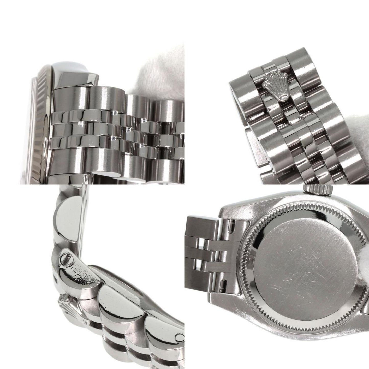 Rolex 179174G Datejust 10P Diamond Watch Stainless Steel SS K18WG Ladies ROLEX