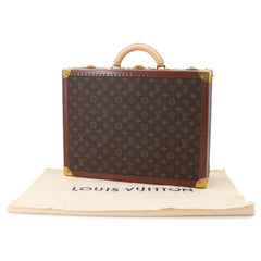 Louis Vuitton Monogram Cotoville 45 Trunk Case Handbag Brown M21423 — Like New