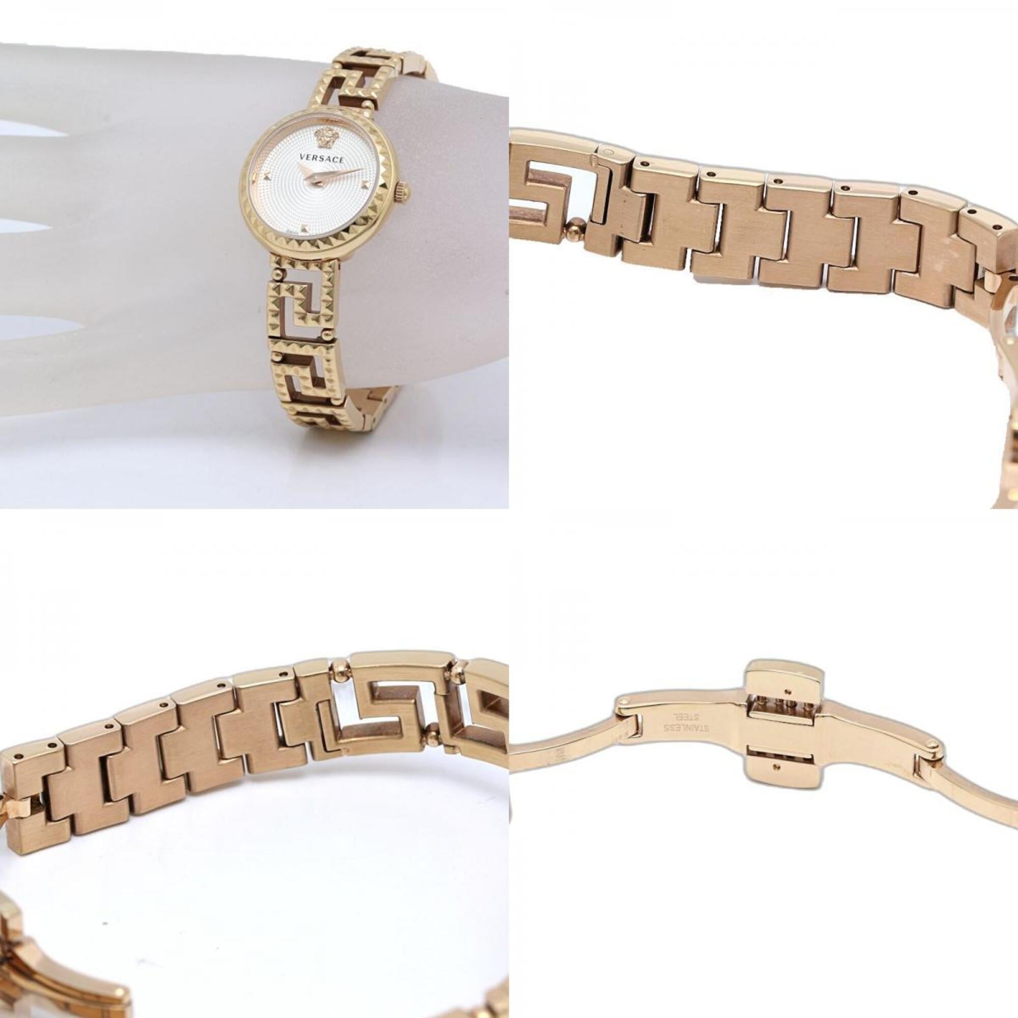 VERSACE Greca Gottes VE7A00223 Women's Watch, Gold Plated (GP) 130512 — Very Good