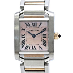 CARTIER Tank Française SM W51027Q4 Women's Watch SSx18KPG 40559 — Very Good