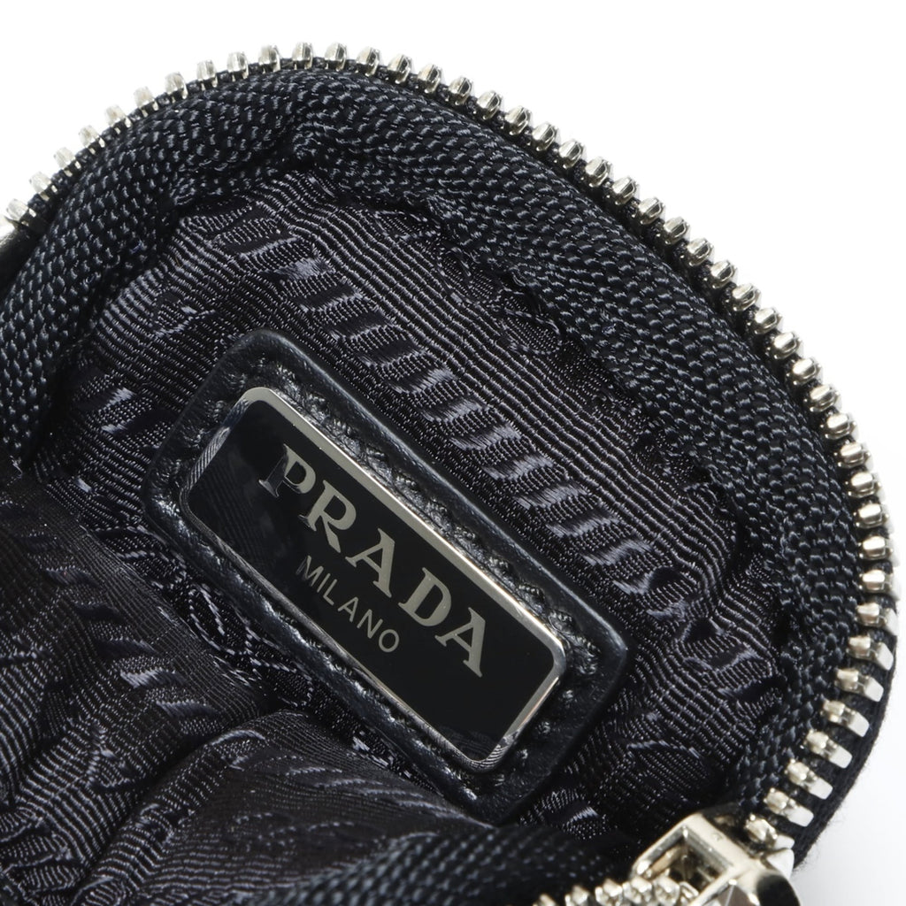 Prada PRADA Nylon Mini Pouch Black