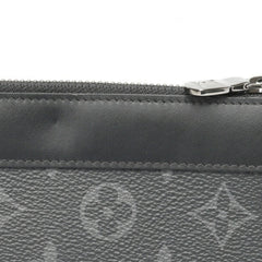 Louis Vuitton Discovery PM Pouch M44323, Monogram Eclipse, Black — Like New
