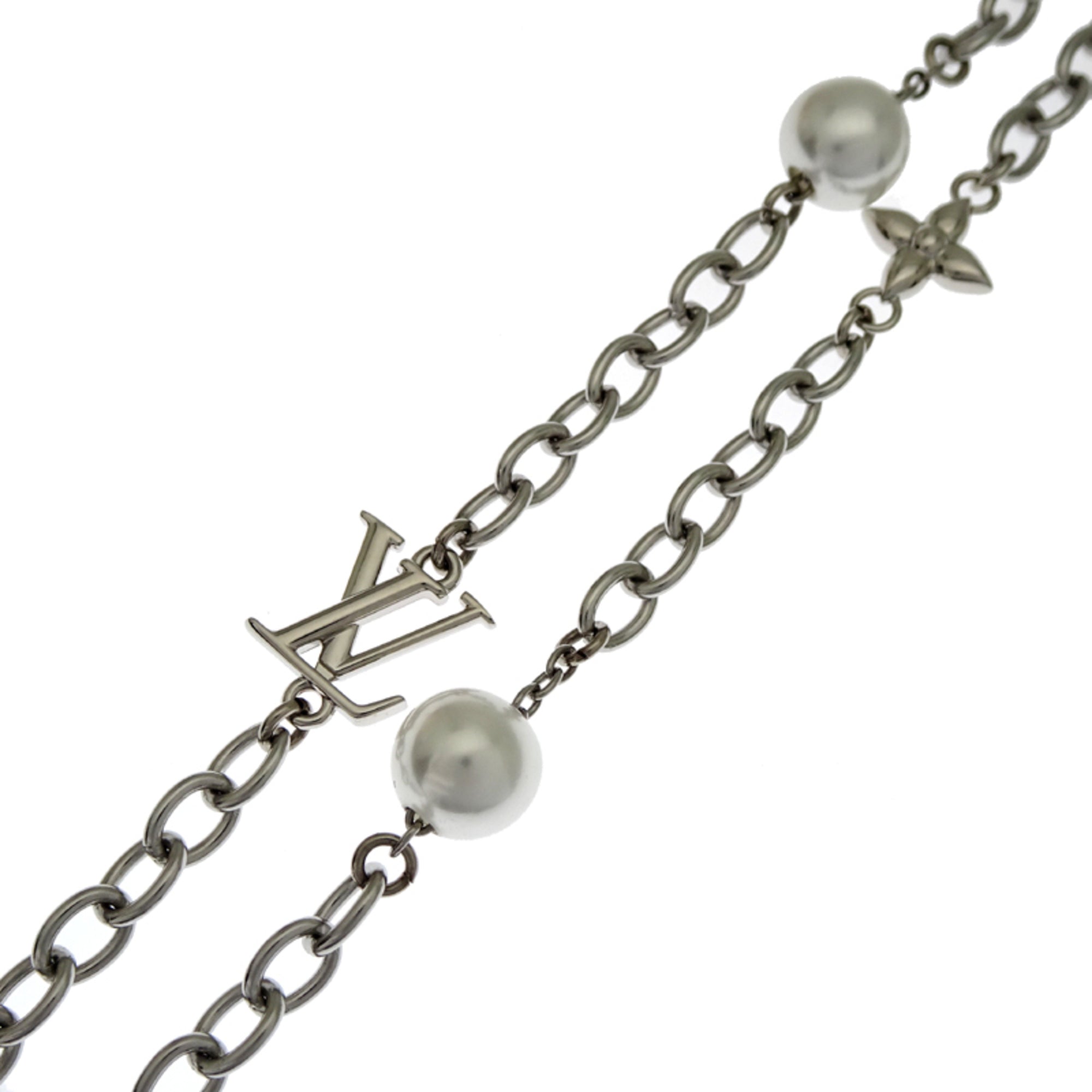 Louis Vuitton Midnight Pearl Stackable Bag Charm, Men's Charm M02957, Metal, Black — New - Store Return