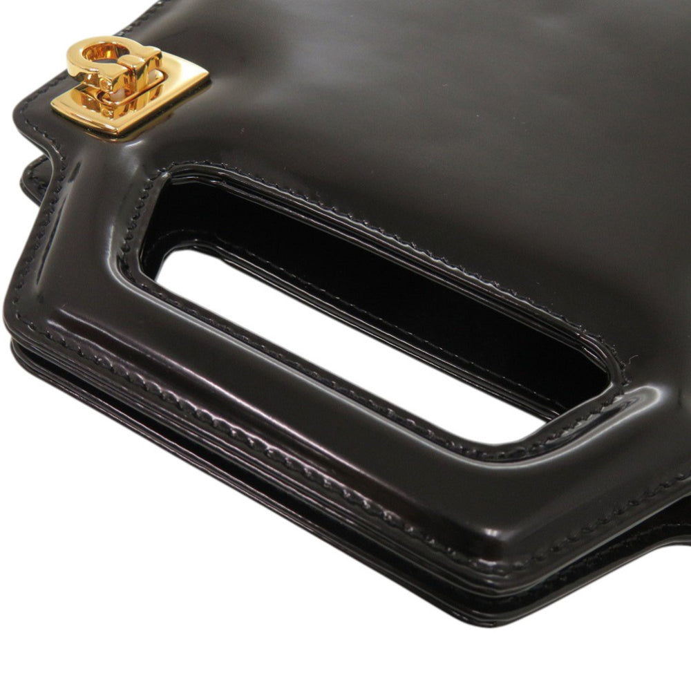 Unused Salvatore Ferragamo Wanda Mini 2WAY Gancini 213494 Calf Leather Black Handbag 1390Salvatore — Like New