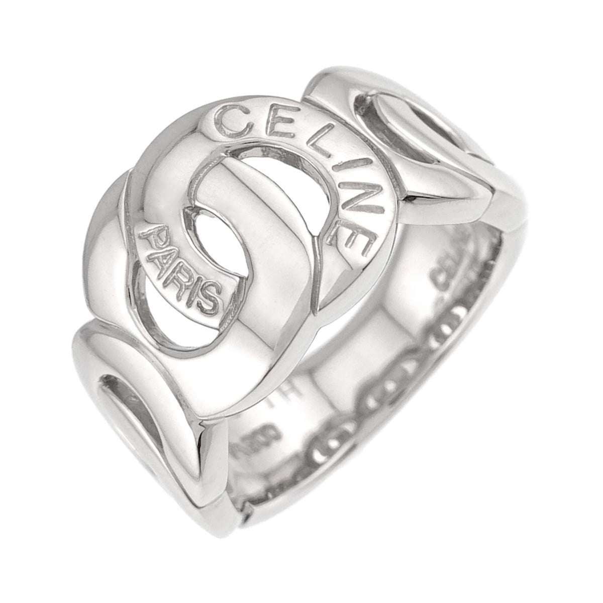 Celine CELINE 1 Ring Pt Platinum — Like New