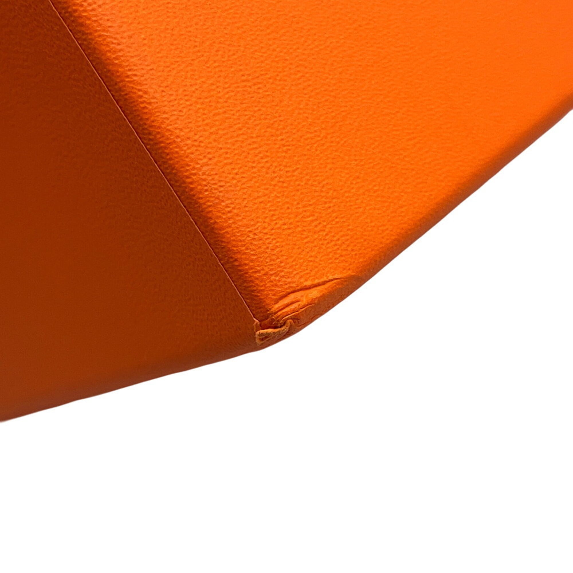 Hermes Garden TPM Tote Bag, Etoupe Orange, Toile Officier Negonda, W Stamp, Party, Garden, Handbag, Women's HERMES — Like New