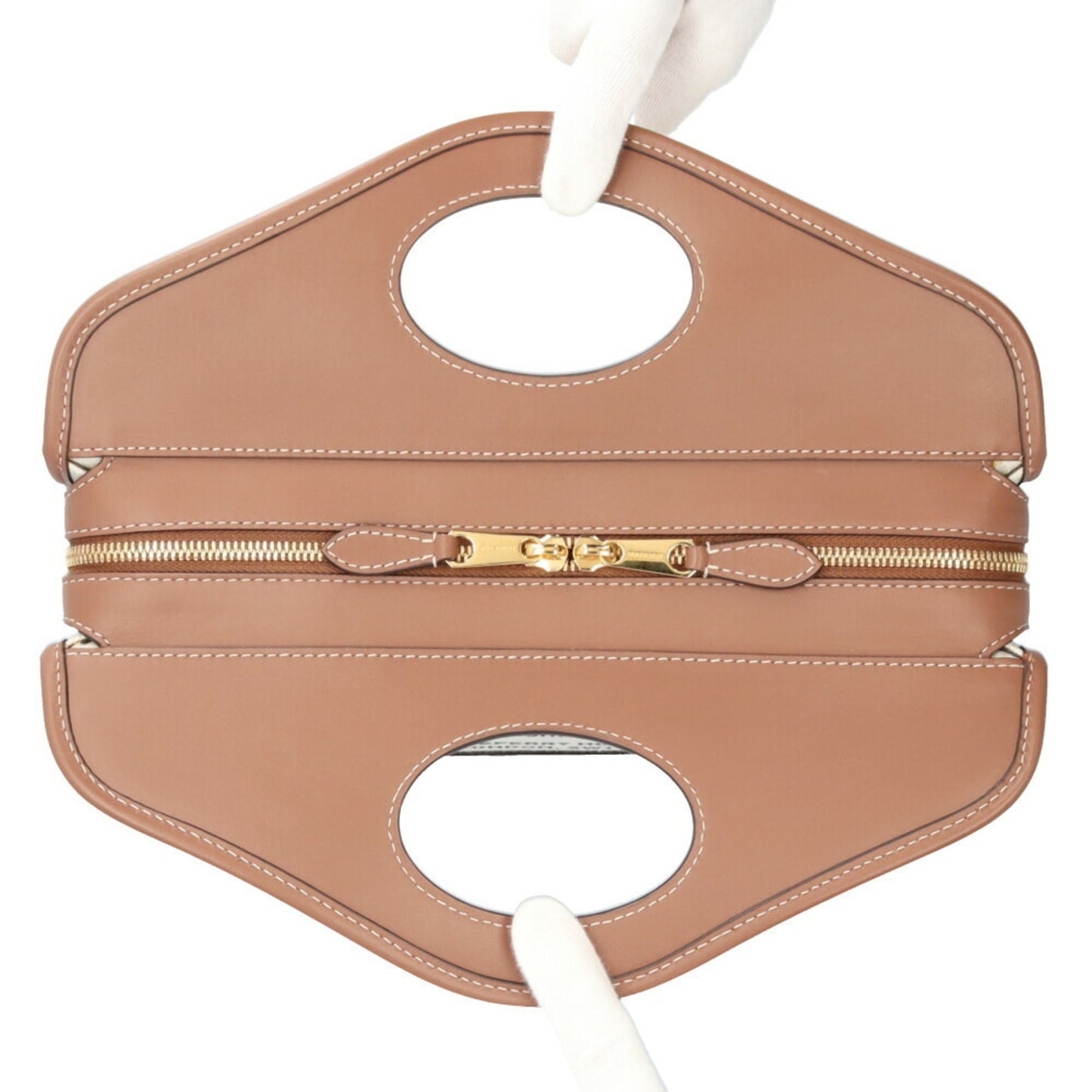 Burberry Pocket Shoulder Bag Canvas 8036784 Beige Women's BURBERRY 2way