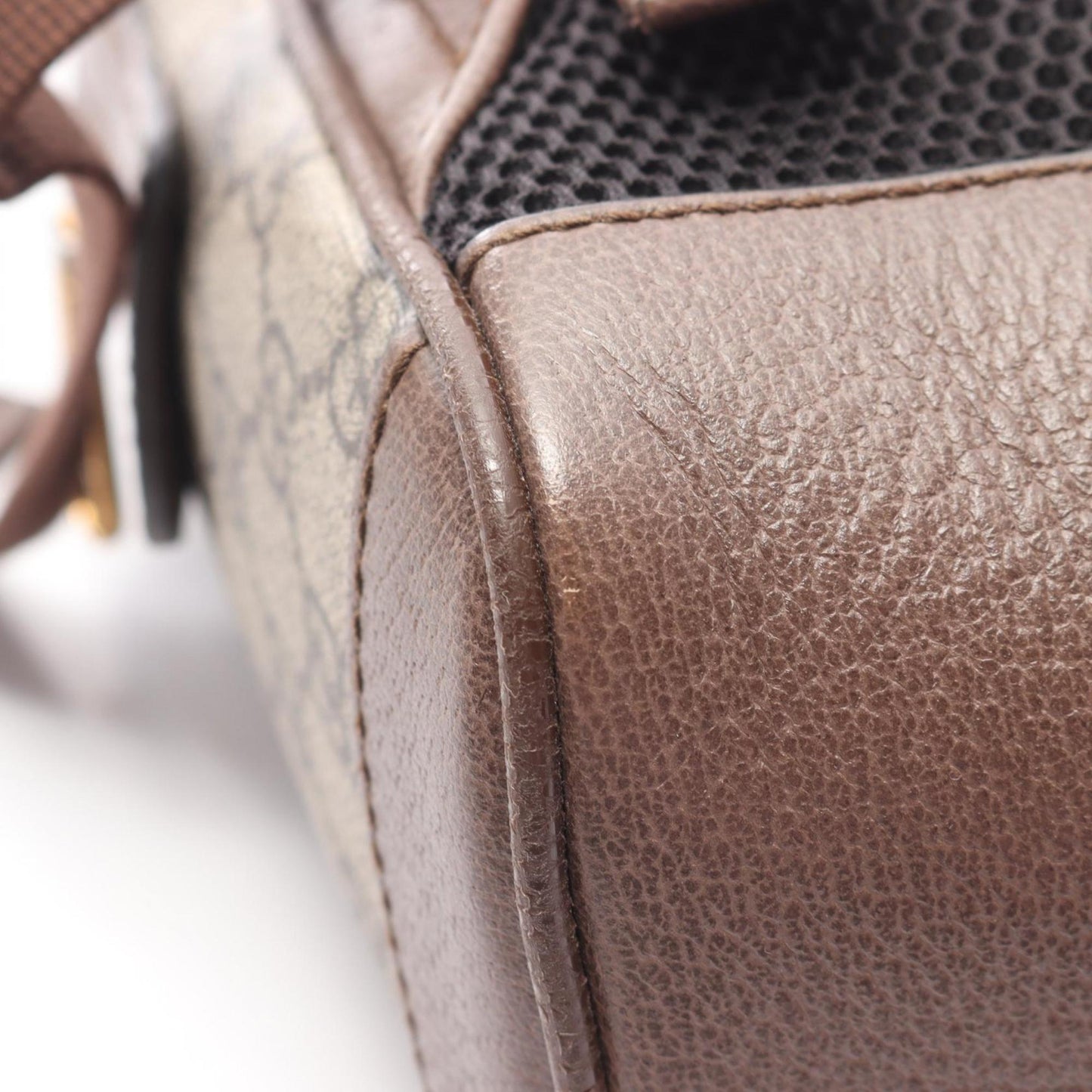 Gucci x Disney Donald Duck GG Supreme Rucksack, Coated Canvas and Leather, Women's, Beige, Brown, Multicolor, 552884