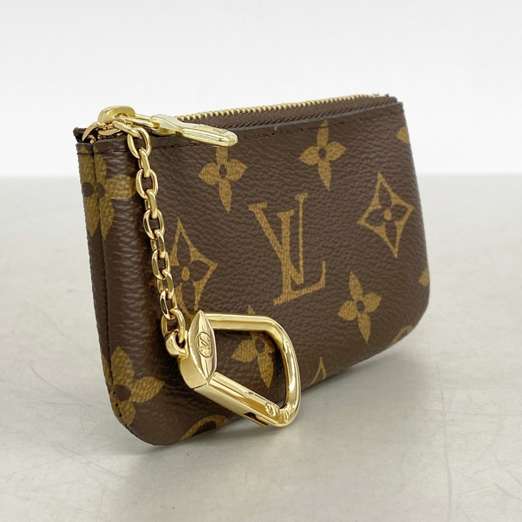 Louis Vuitton Monogram Pochette Cle Wallet/Coin Case M62650 Brown Men's/Women's