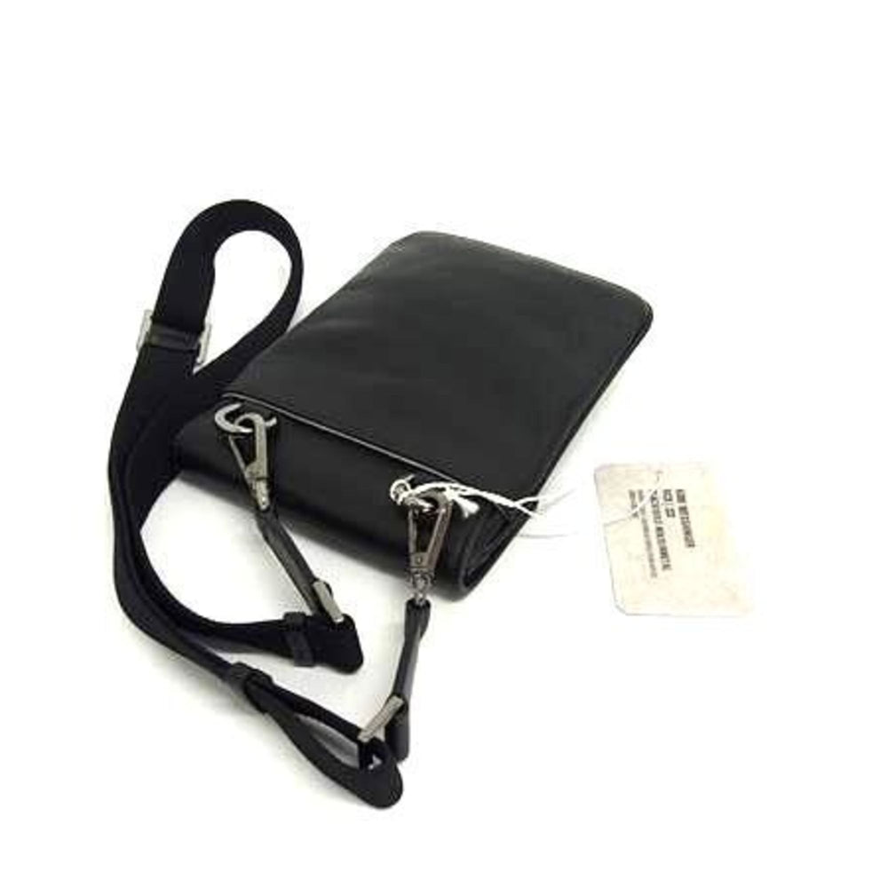 JIMMY CHOO KIMI MESSANGER RCX Shoulder Bag - Black Leather with Star Studs for Men and Women — Like New