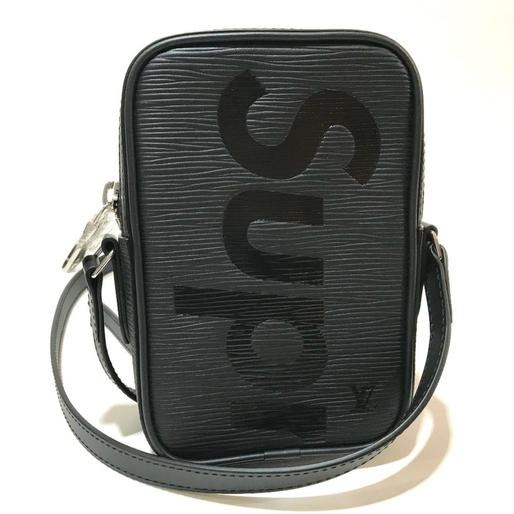 LOUIS VUITTON M54789 Pochette Danube PPM 17AW Supreme Shoulder Bag Epi Leather Men's Noir Black — New - Store Return