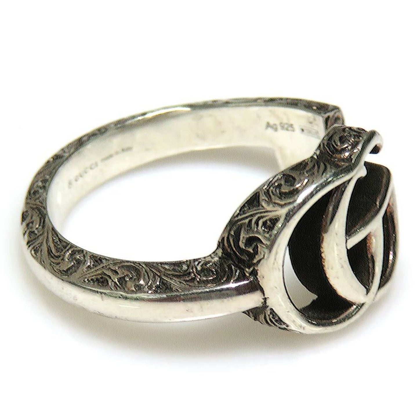 Gucci GUCCI Ring Silver 925 Men's h31055g