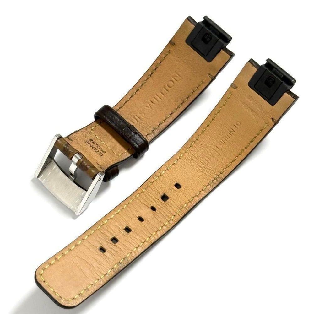 Louis Vuitton Men's Tambour Monogram Watch 39mm — Very Good