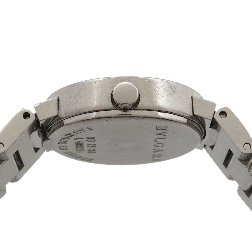 BVLGARI BB23SS Women's Watch Date Silver Quartz — Very Good