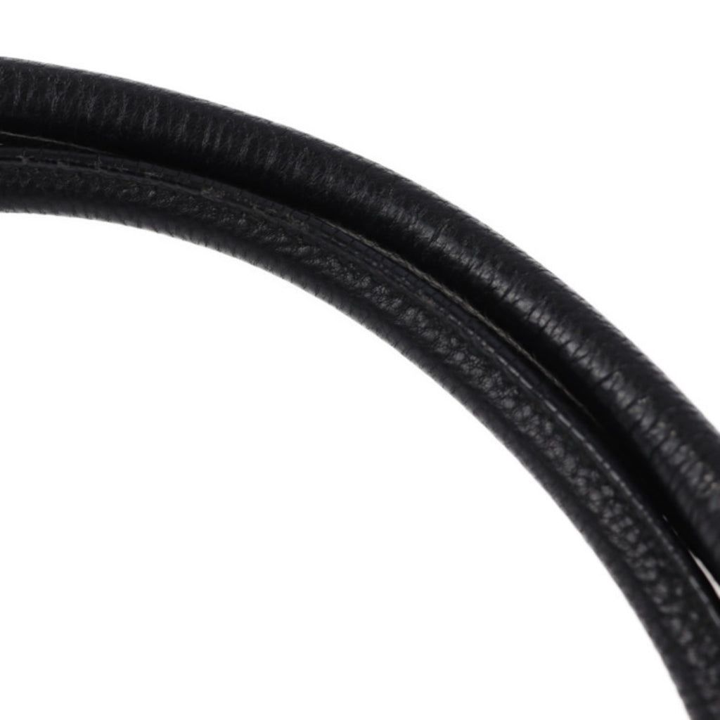 Salvatore Ferragamo Gancini Tote Bag AU21 B182 Leather Black Mini Boston