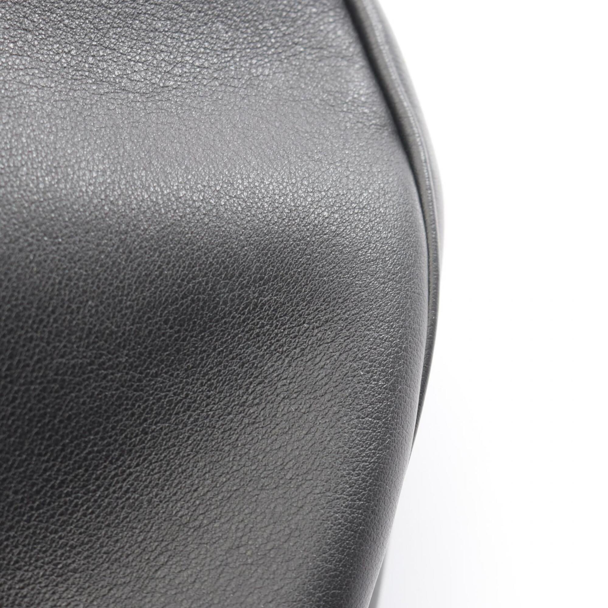 Prada Demi Lune Large Shoulder Bag/Handbag, Leather, Women's, Black — New - Store Return