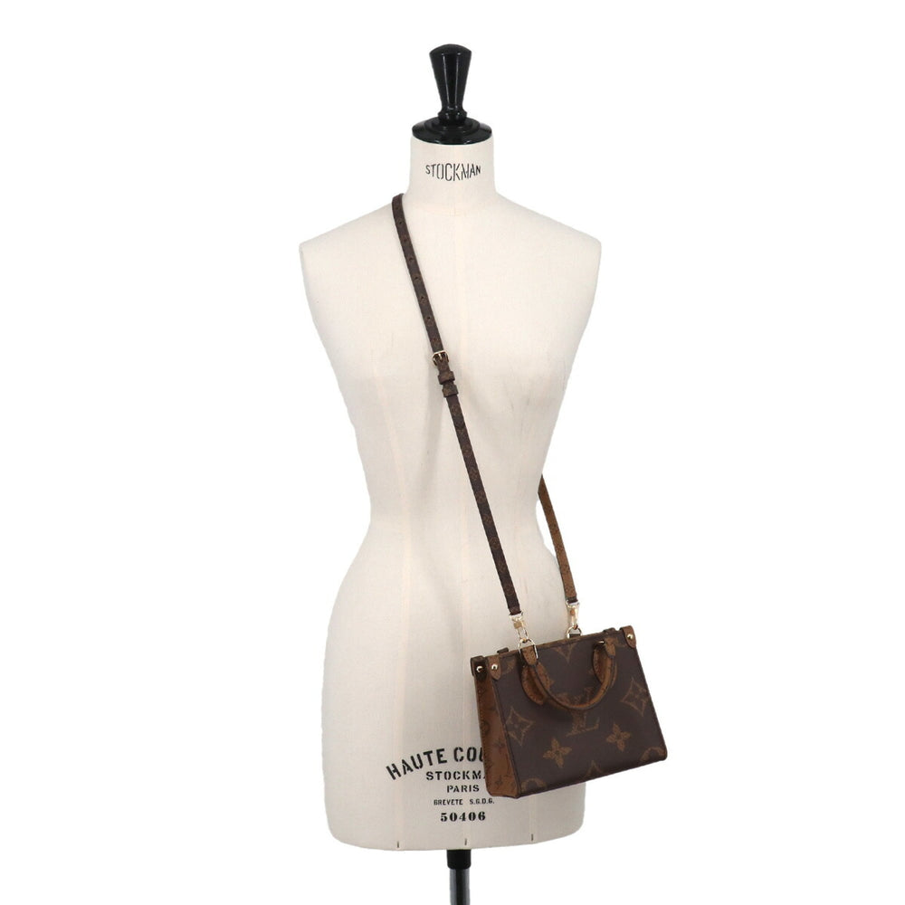 Louis Vuitton OnTheGo BB Monogram Giant Reverse 2-way Hand/Shoulder Handbag M46839 RFID — New - Store Return