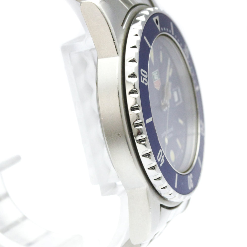 TAG HEUER Professional Stainless Steel Quartz Mens Watch WD1214 — Good
