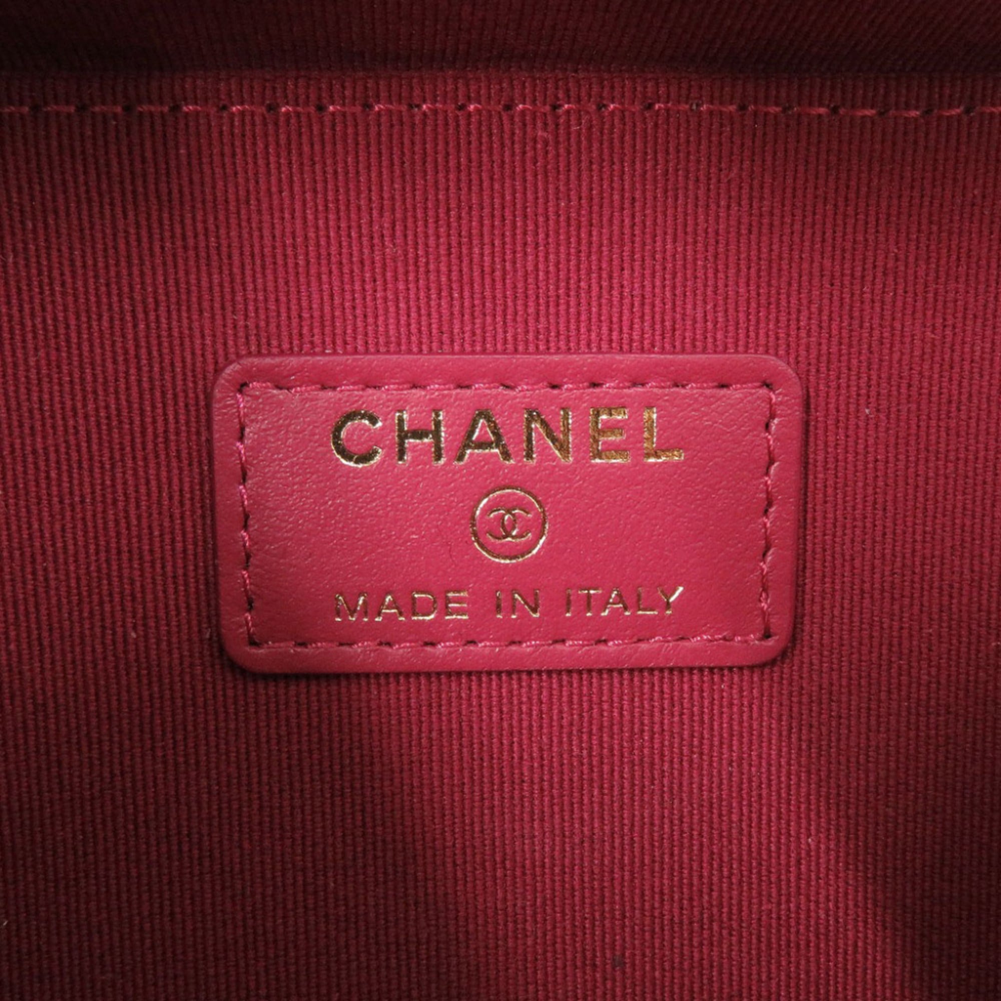 Chanel Coco Mark Matelassé Mini Camera Bag, Caviar Leather, Black, Gold Hardware, Chain Shoulder Black 1251CHANEL — Like New