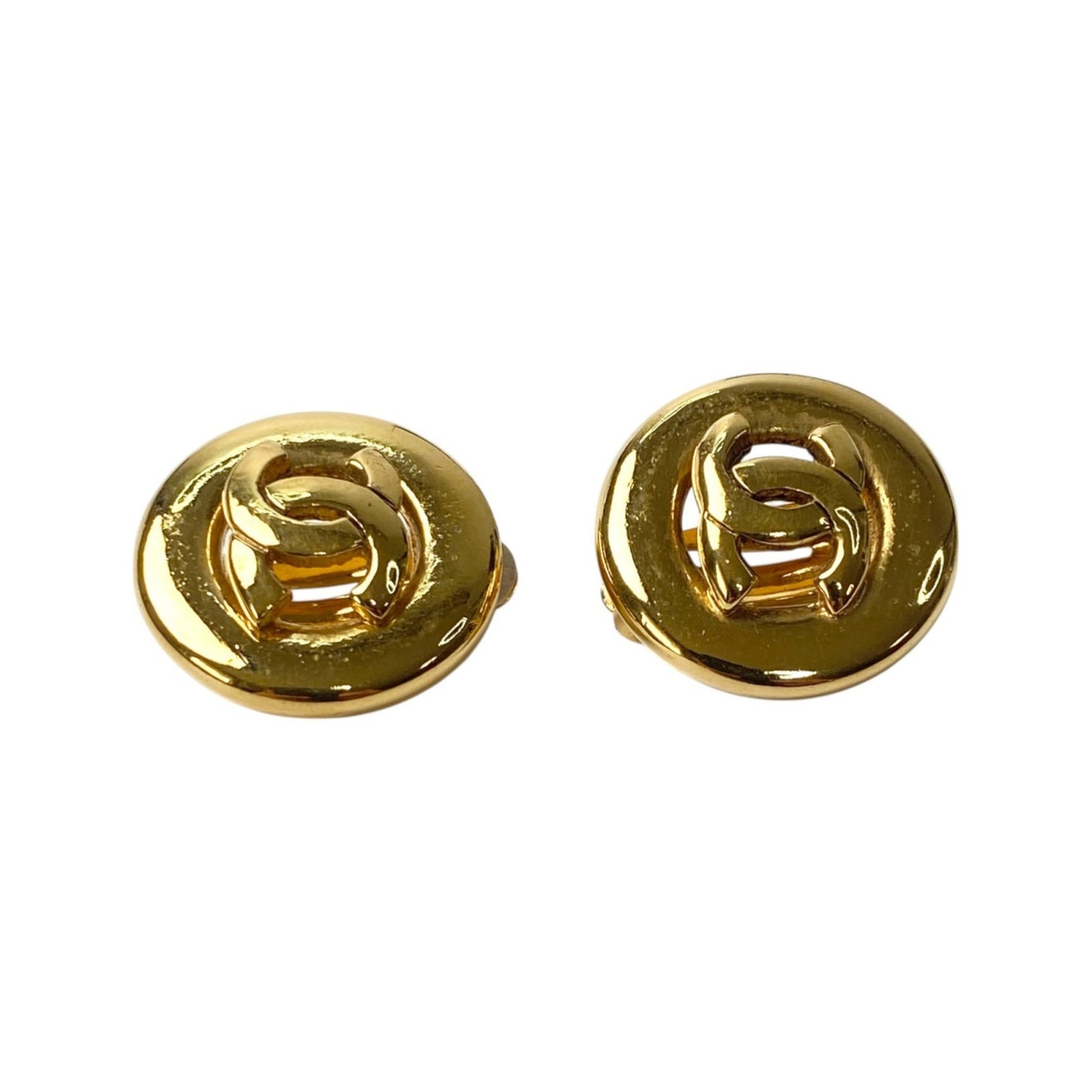 CHANEL Women's Coco Mark Earrings Gold