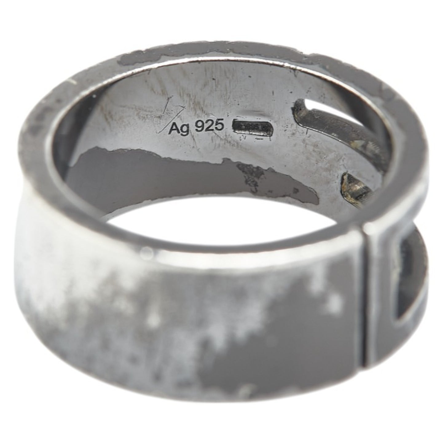 Gucci G Logo Open Ring #10 SV925 Silver Women's GUCCI