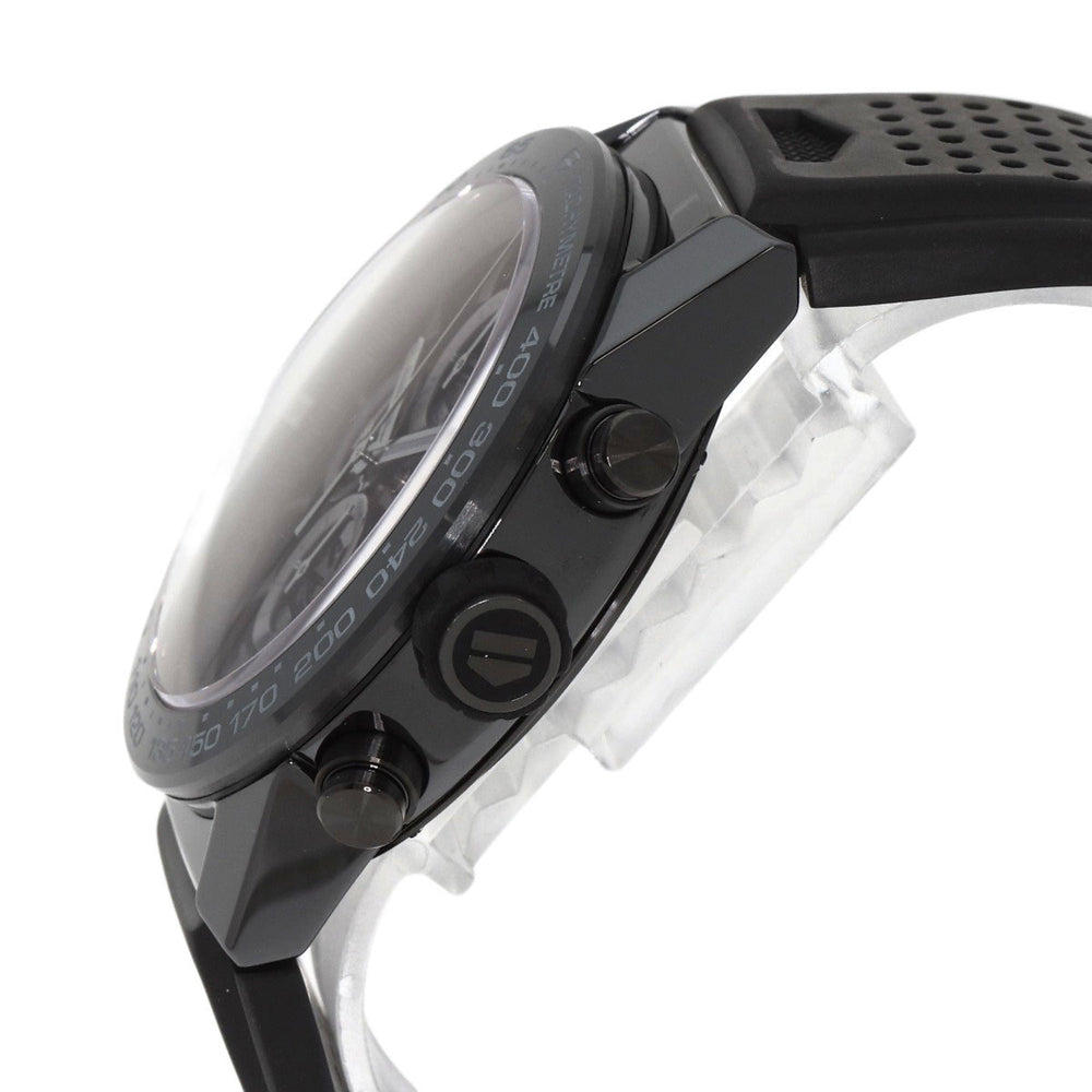TAG Heuer CAR2A90 Carrera Calibre 01 Watch Ceramic Rubber Men's HEUER — Good