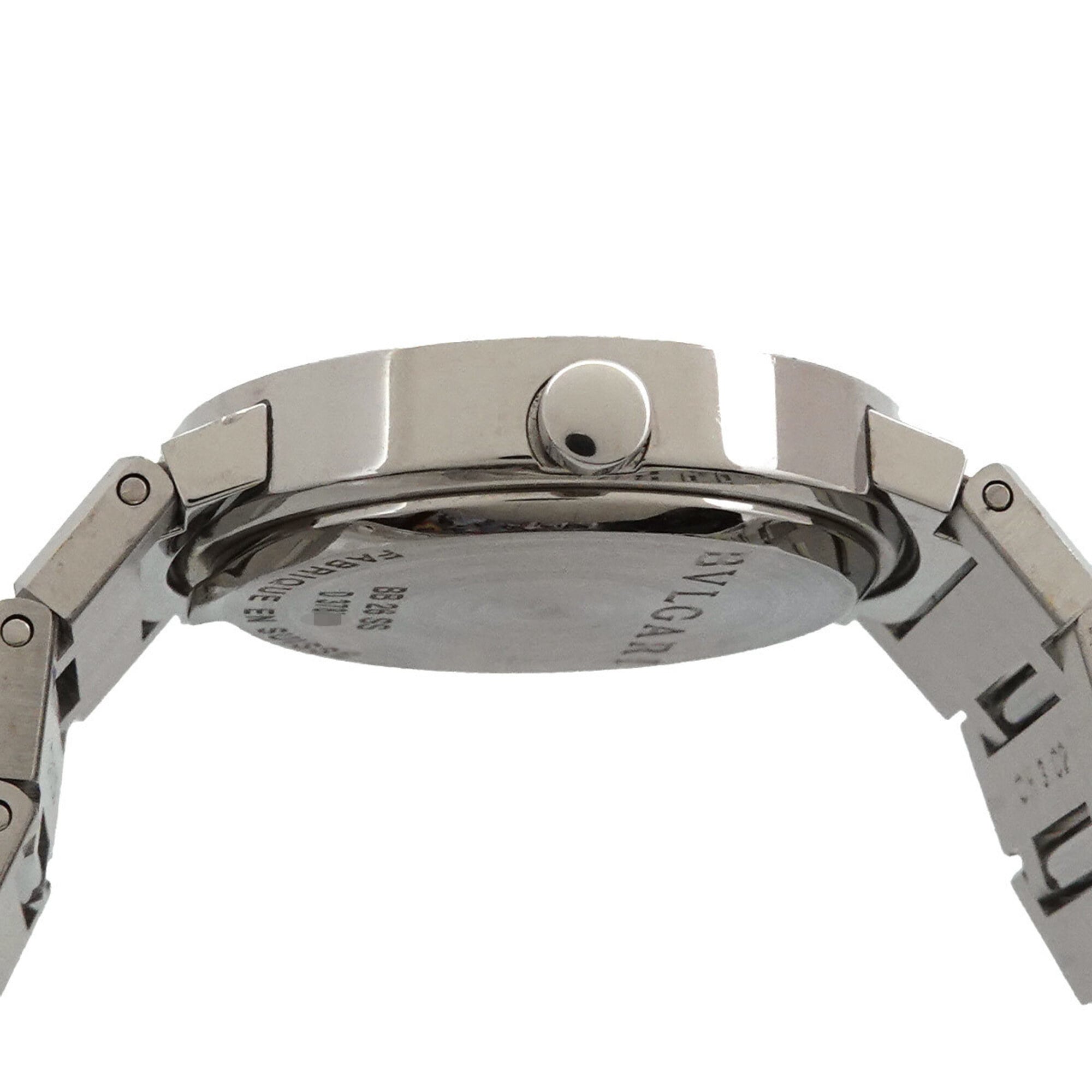BVLGARI BB26SSD Women's Watch Date Black Quartz — Very Good