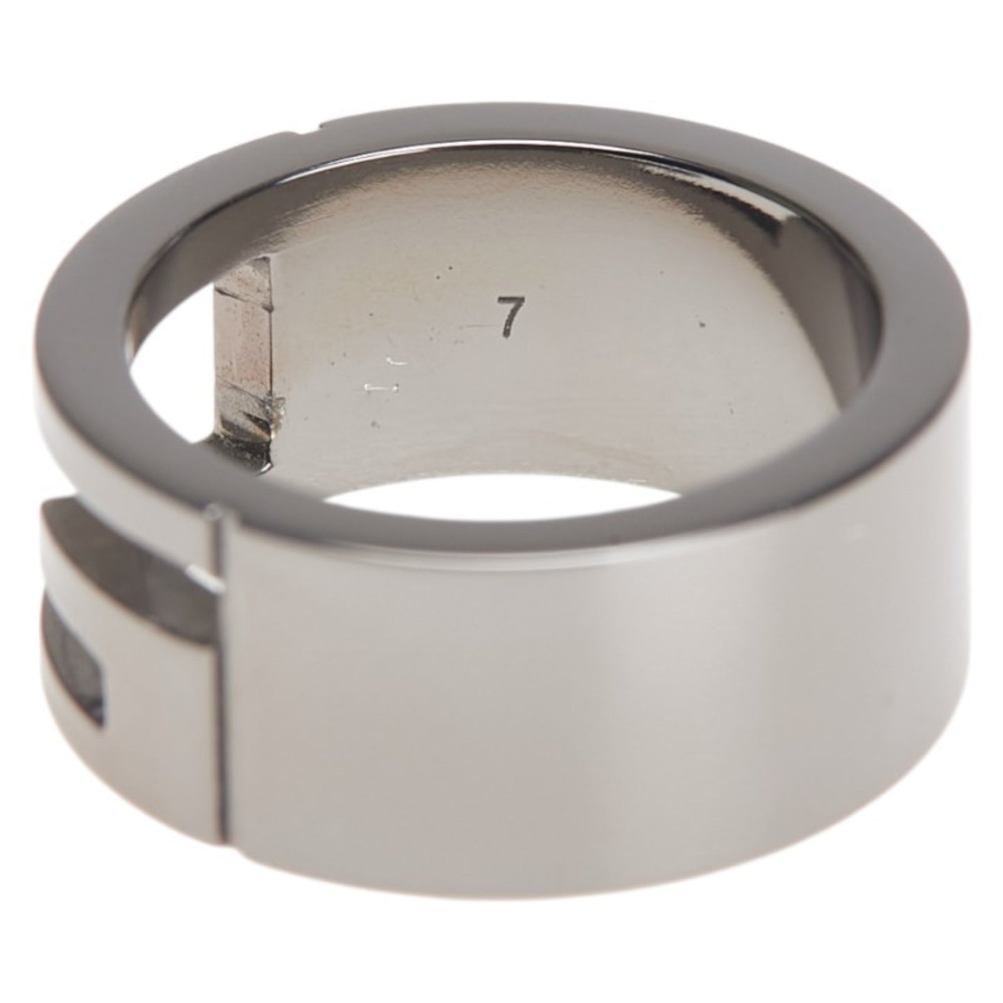 Gucci Branded G Ring, SV925 Silver, Women's, GUCCI