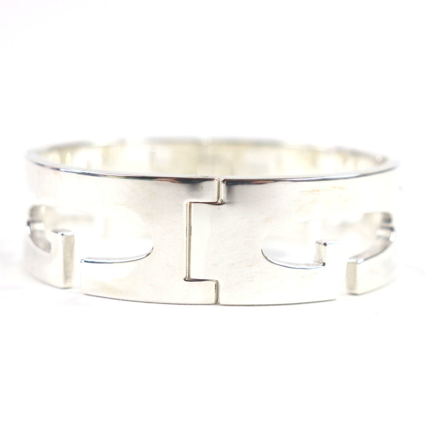 GUCCI Vintage Heavy Bracelet, 925 Silver, Tom Ford Era, Made in Italy, Weight 83.8g, Men's, Box and Dust Bag Included