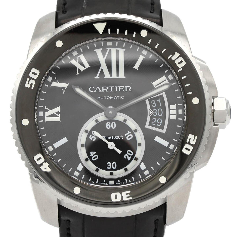 Cartier Calibre de Diver W7100056 Stainless Steel Automatic Watch — Good