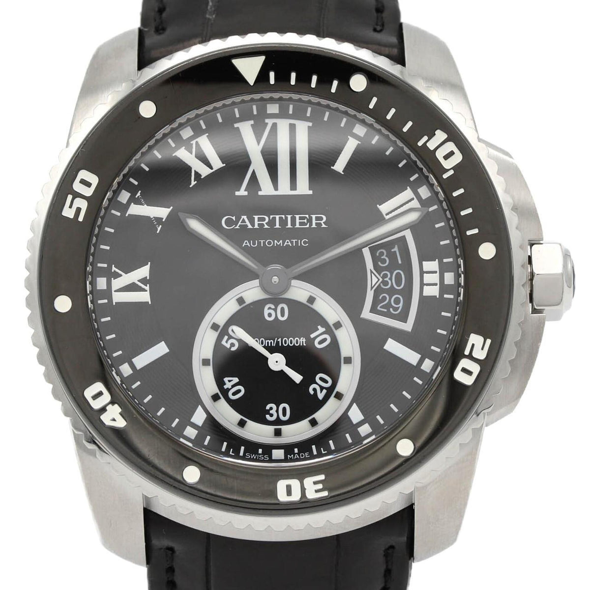 Cartier Calibre de Diver W7100056 Stainless Steel Automatic Watch — Good