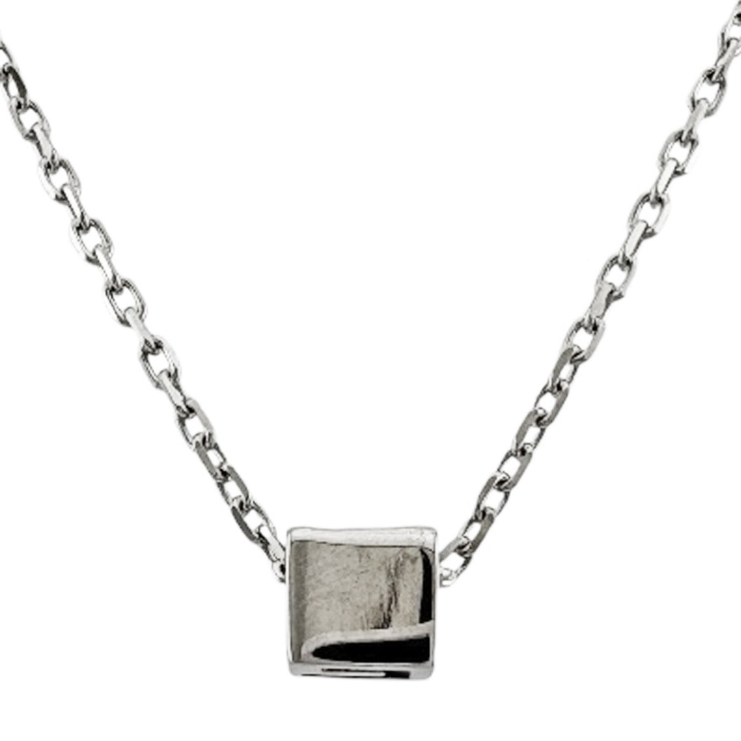 Gucci G Logo Cube Necklace with Amethyst for Women