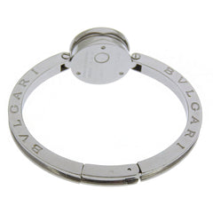 BVLGARI Bzero1 Watch, BZ22SS, Stainless Steel, Quartz Movement, Analog Display, Black Dial, Women's — Good