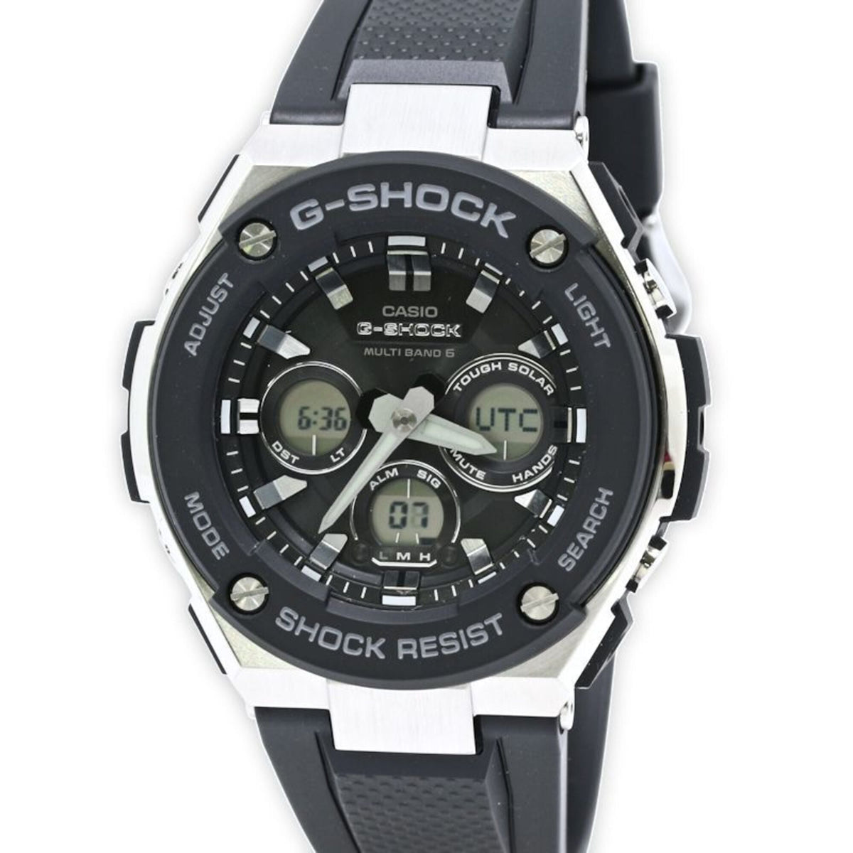 CASIO G-Shock G-STELL GST-W300-1AJF Men's Watch, Resin x Stainless Steel Rubber, 130553 — Like New