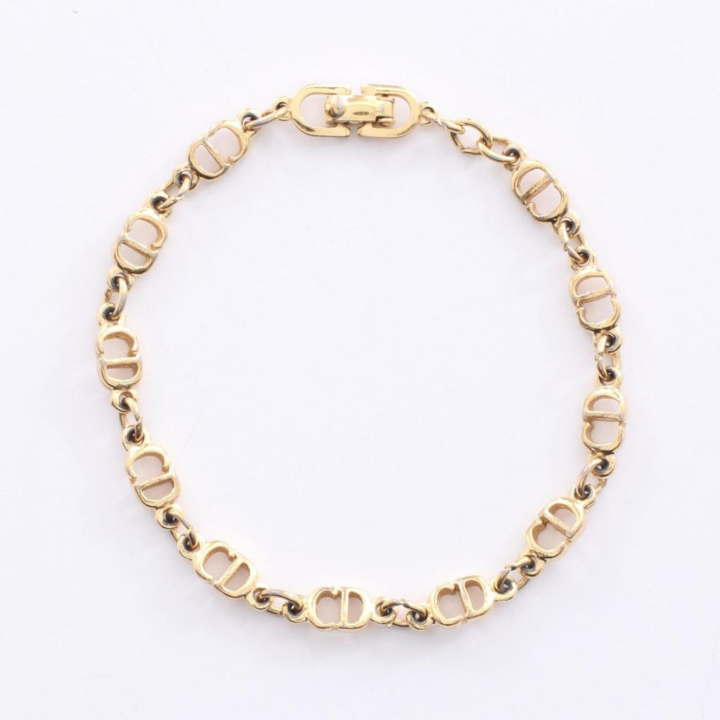 Christian Dior Dior CD logo bracelet, gold-plated, for women.
