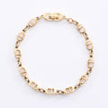 Christian Dior Dior CD logo bracelet, gold-plated, for women.
