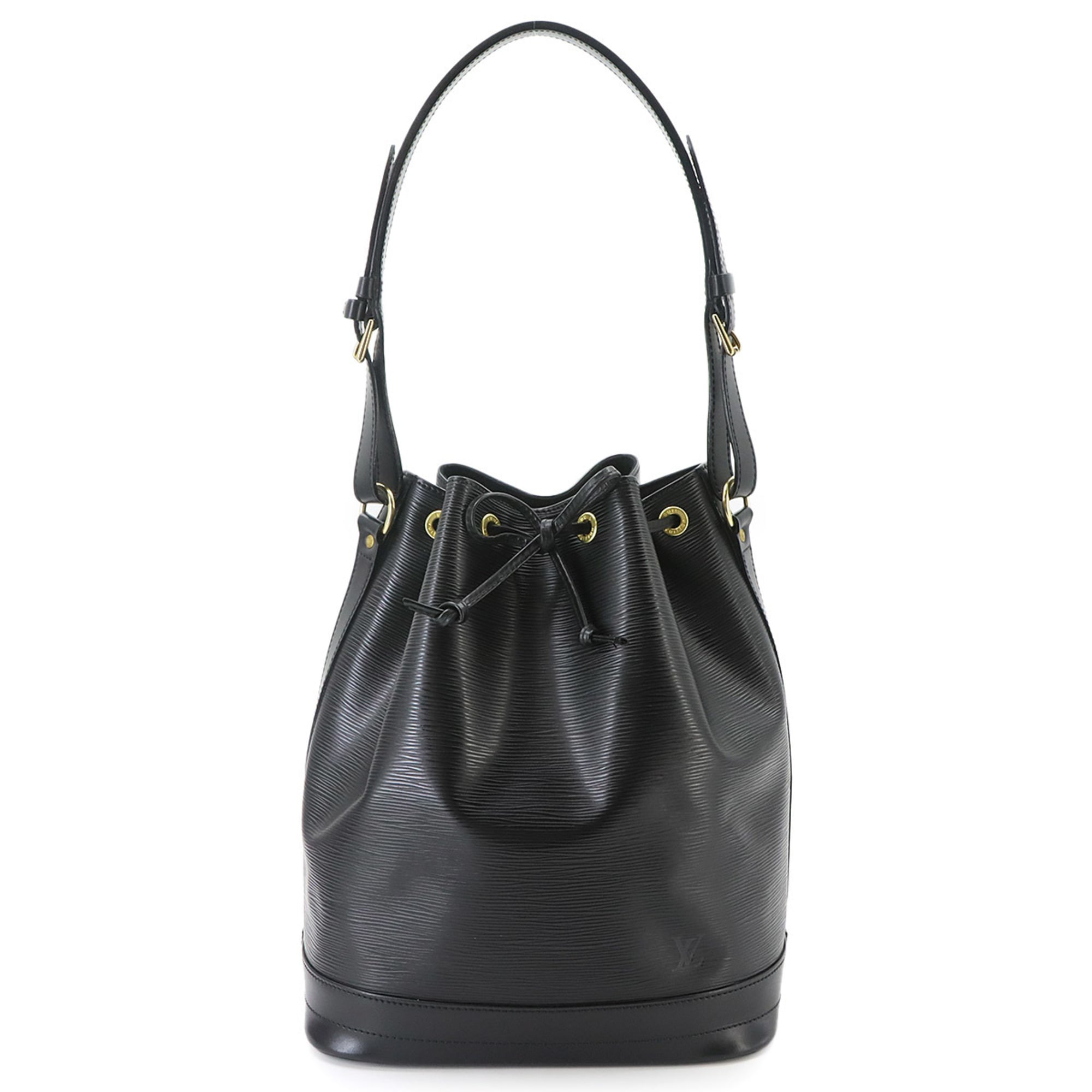 Louis Vuitton Epi Noe Shoulder Handbag Leather Noir M59002 Gold Hardware — Like New