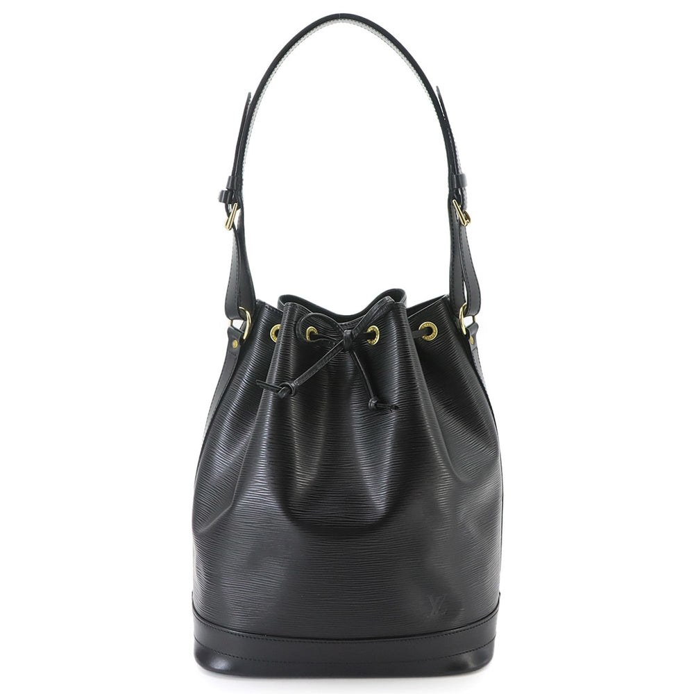 Louis Vuitton Epi Noe Shoulder Handbag Leather Noir M59002 Gold Hardware — Like New