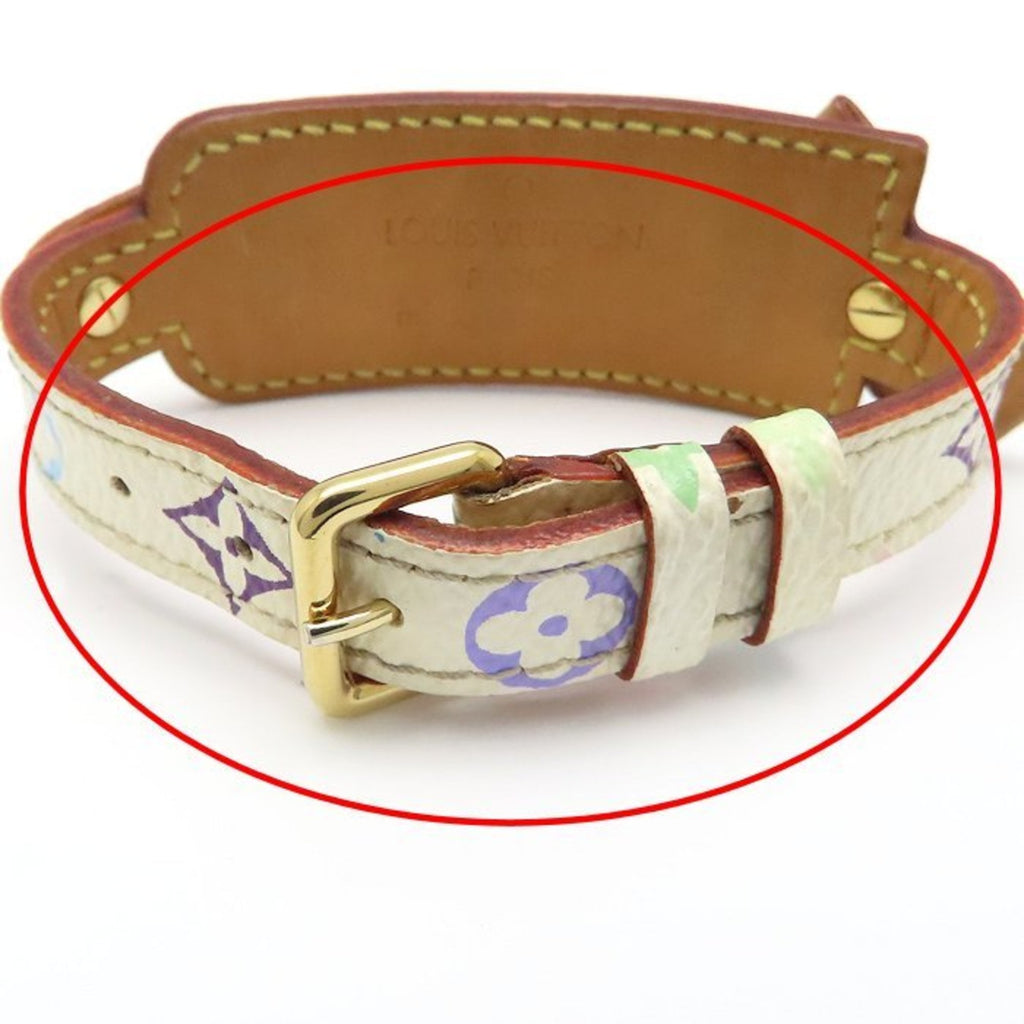 LOUIS VUITTON Louis Vuitton Porte Address Bracelet in Monogram Multicolore Bron, Women's, M92594 294878