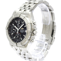 BREITLING Chronomat Black Bird Steel Automatic Watch A13353 Polished — Very Good