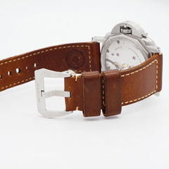 Officine Panerai Luminor Tre Giorni PAM01628 Gray Dial Men's Watch — Good
