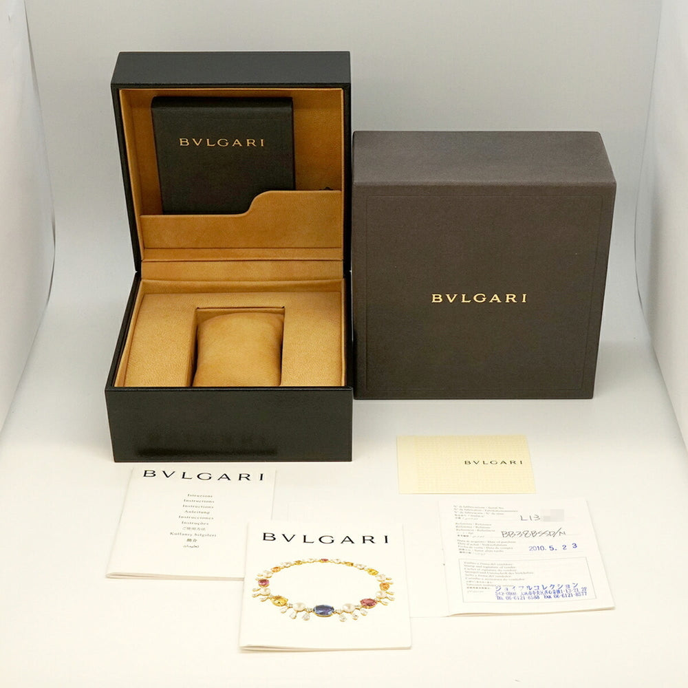 Bvlgari BB38SS Black Dial Men's Watch — Good