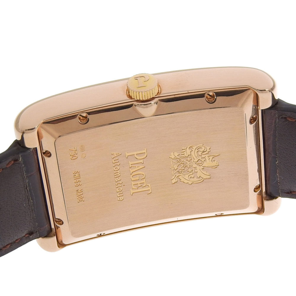 Piaget Rectangle à l'Anciennes XL G0A33062 Silver Dial 18K Pink Gold/Leather 2026/01 Automatic — Like New