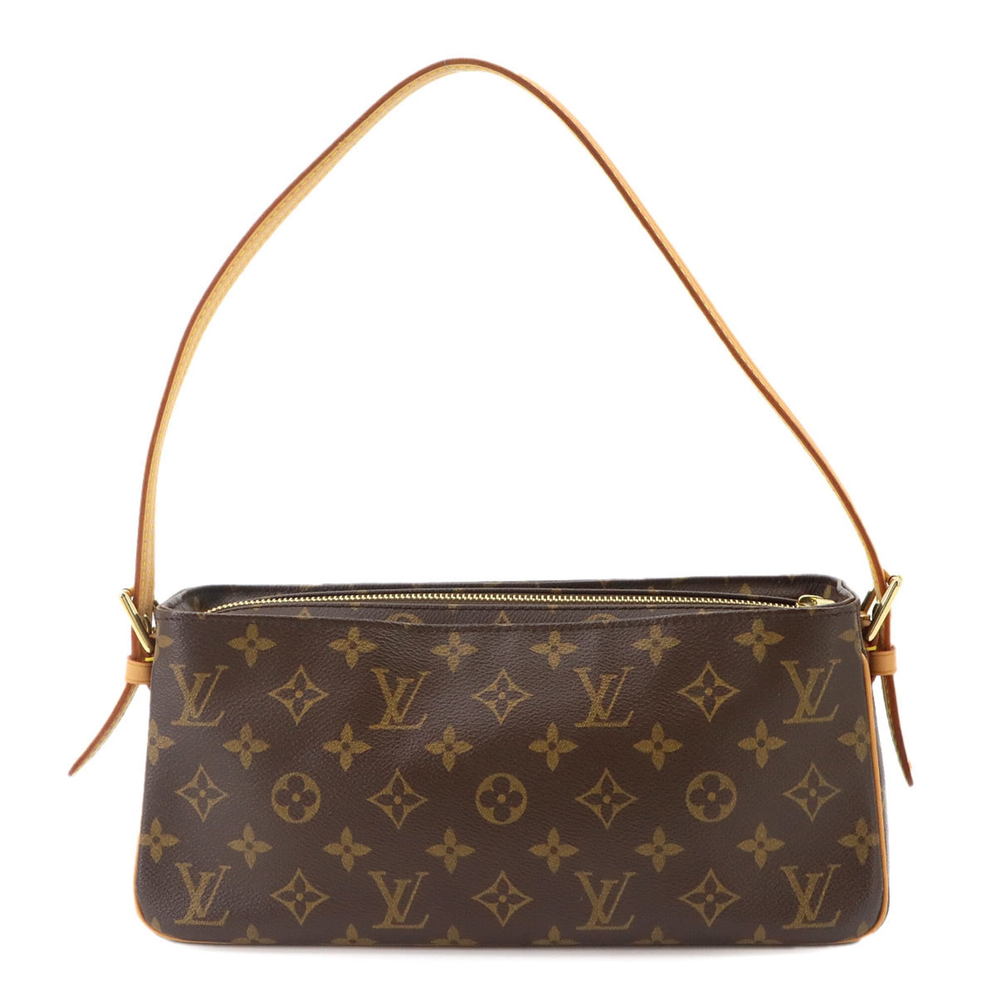 Louis Vuitton Viva Cite MM Monogram Shoulder Handbag, Brown, M51164, Gold Hardware — Like New