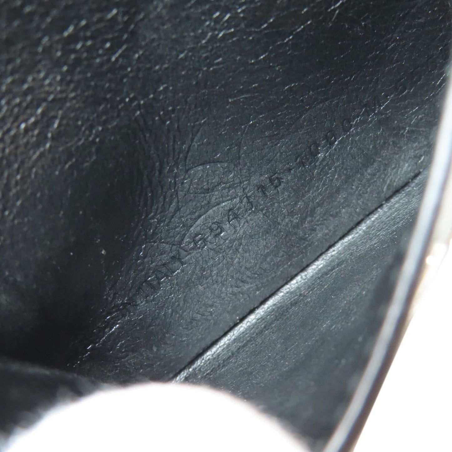 Balenciaga 594315 Logo Bifold Wallet in Calfskin Leather for Women